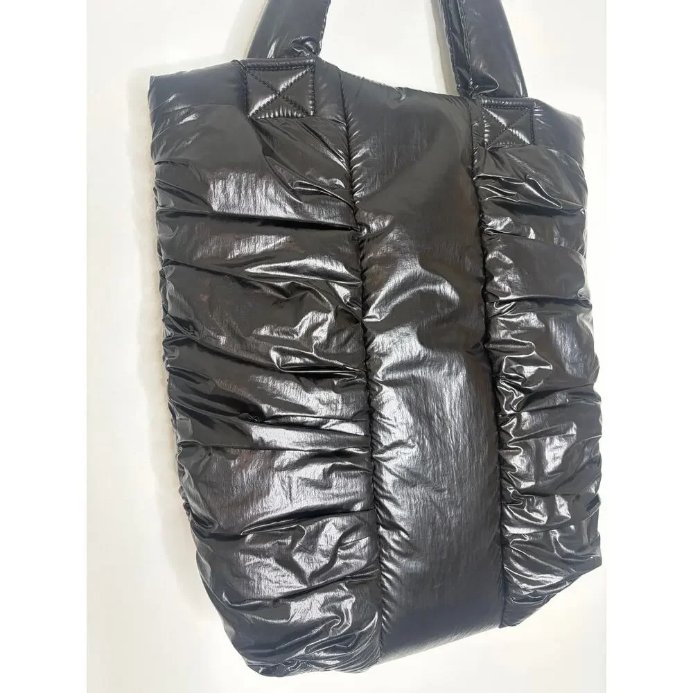 BP Nordstrom Nylon Tote Bag Black Travel Commuter Collegiate Academia EUC